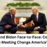 Trump and Biden Face-to-Face: Could This Explosive Meeting Change America's Future?